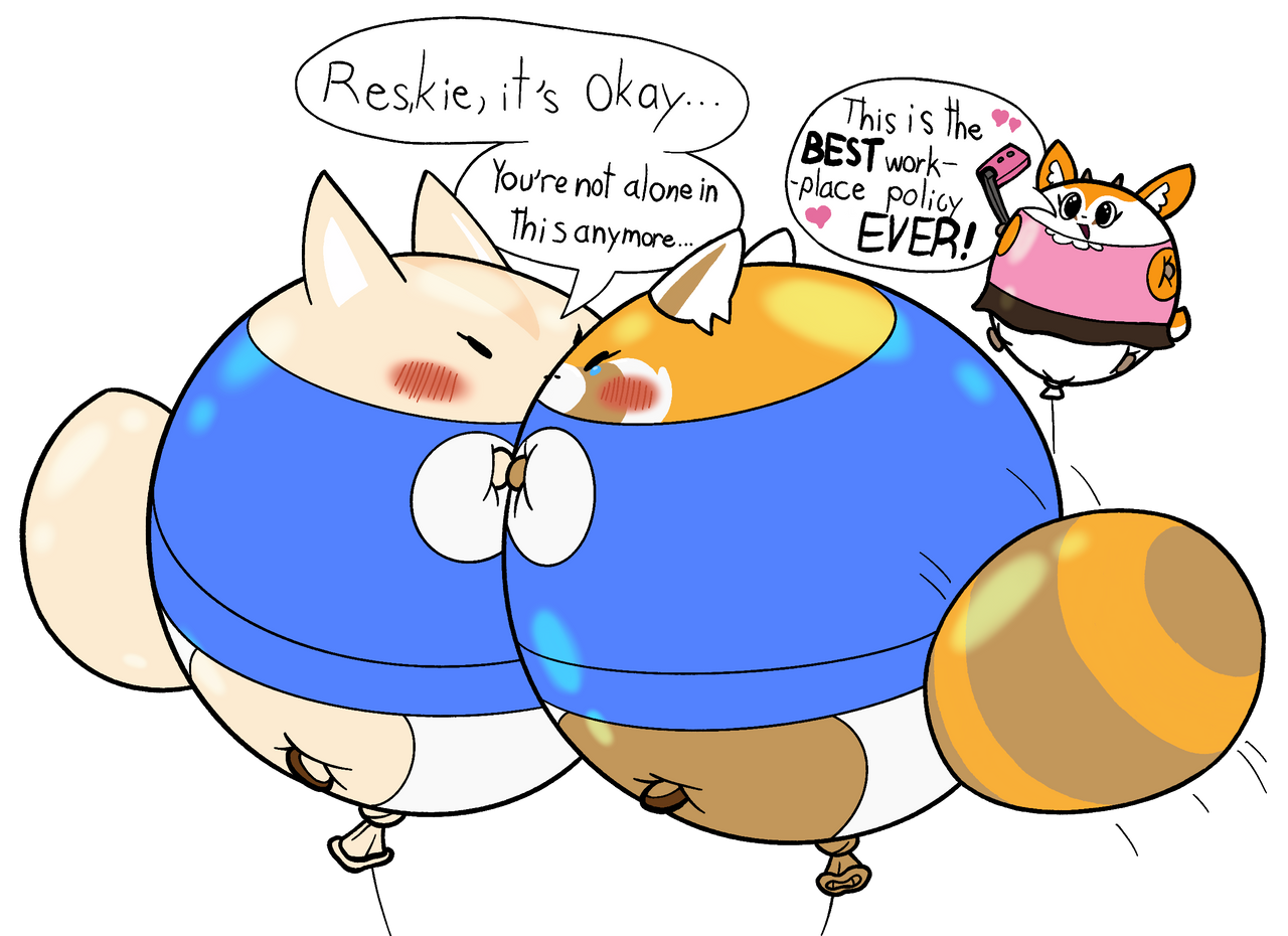Ballooning Workplace Love By HeliumPanda On DeviantArt Ballooning workplace love by heliumpanda on deviantart