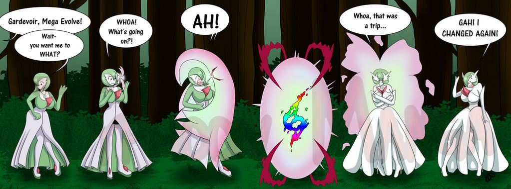 Mega Gardevoir my version and Dark by Deko-kun.deviantart.com on  @DeviantArt