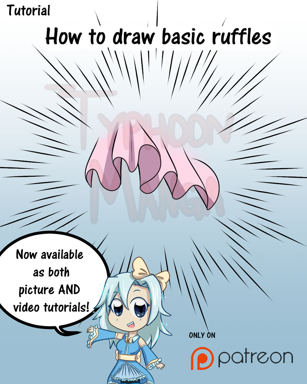 Cartoon Ruffles Tumblr How to draw Basic Ruffles PATREON by Typhoon-Manga on DeviantArt
