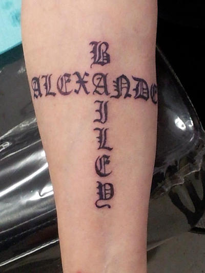 Script Cross Drawing Script Cross by Echo-Tattooz on DeviantArt