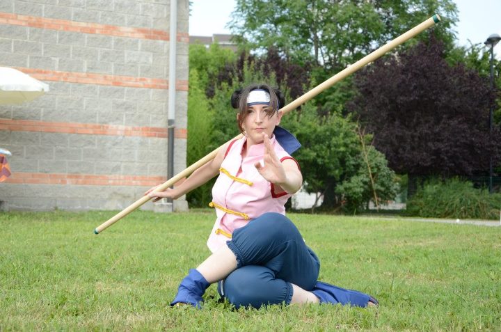 Tenten cosplay from Naruto