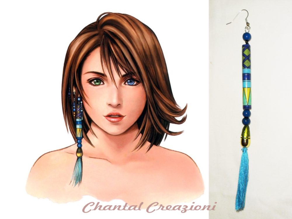 Yuna's earring from FFX, new version