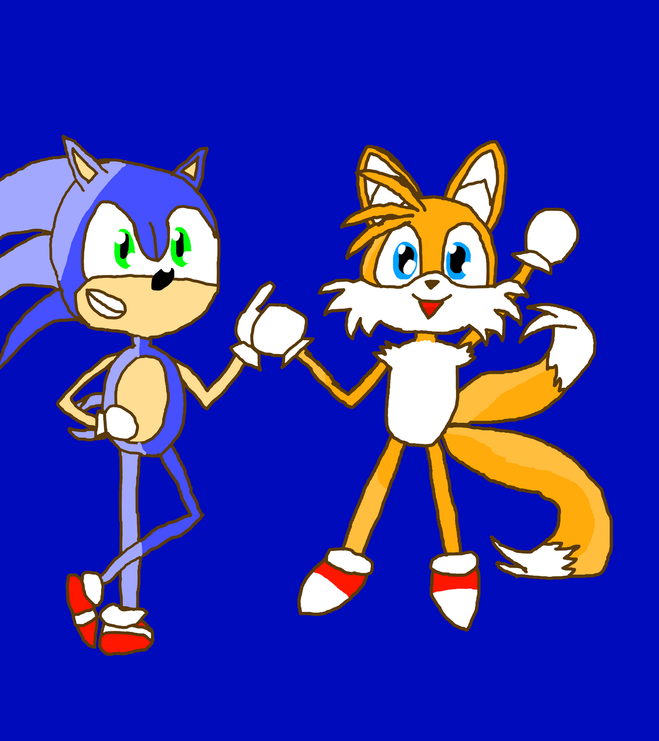 Sonic And Tails by SoNSoExists on DeviantArt