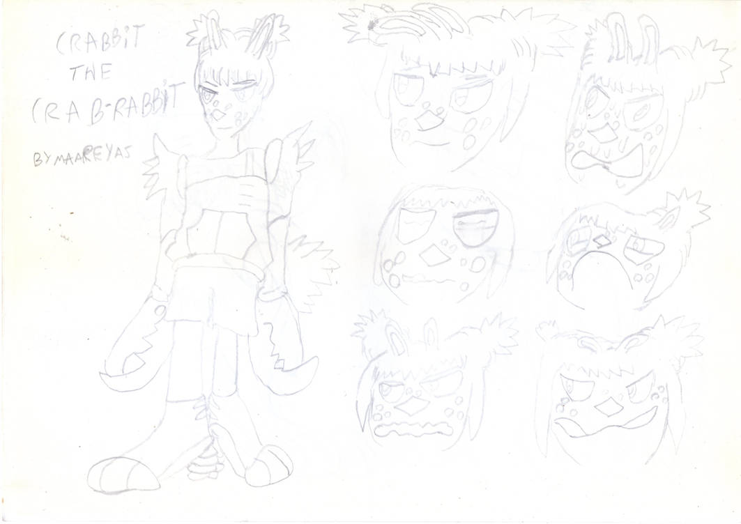 Crabbit the crab-rabbit by Mareyas by erugurara on DeviantArt