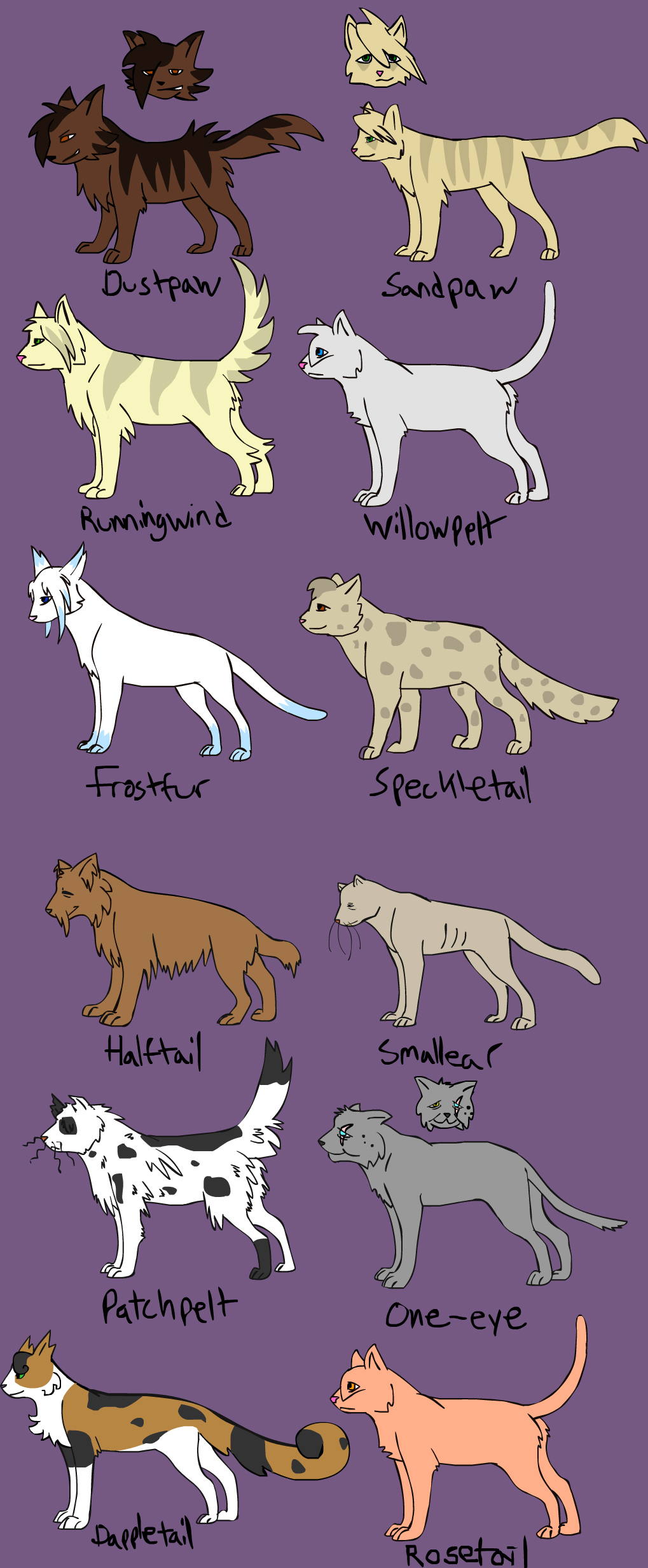 Warrior Cats- Warriors 2 GONE by Kasara-Designs on DeviantArt