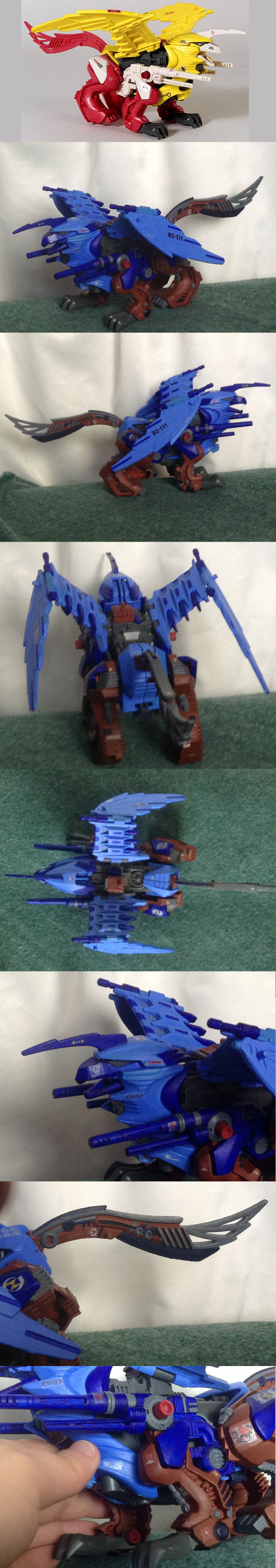 Custom Painted Battle Cougar Zoid