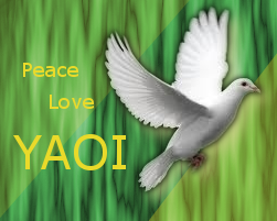 Peace, Love, YAOI by DoveyLove