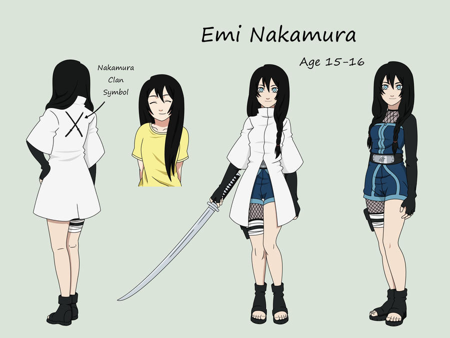 Emi Nakamura Naruto Shippuden Oc By Fullmetals Lover On Deviantart