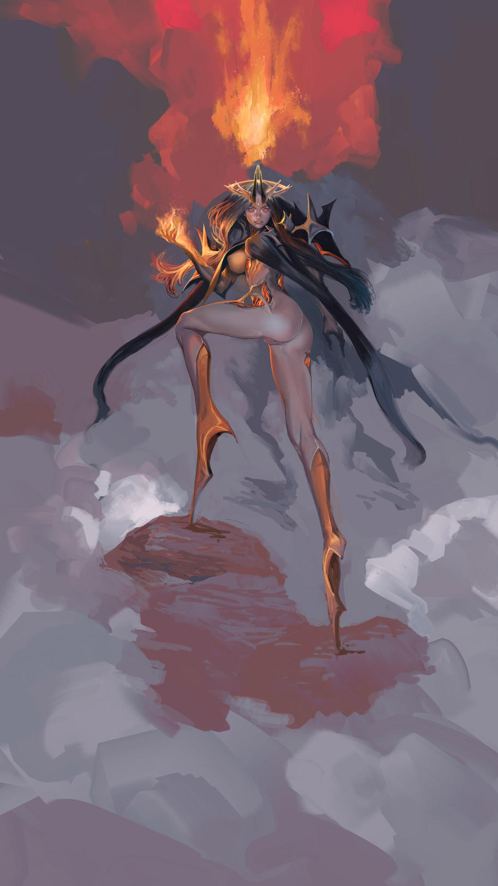 Ember Pyro Skin fan art Ember Deluxe Skin by masateru on DeviantArt
