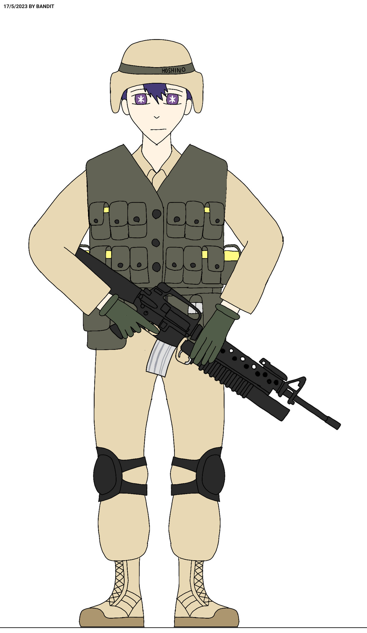71 Ai hoshino Black Hawk Down Ranger Kit by TRIBOTS on DeviantArt