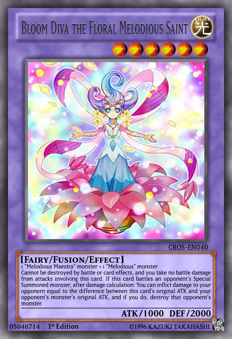 Bloom Diva the Floral Melodious Saint Yugioh LQ