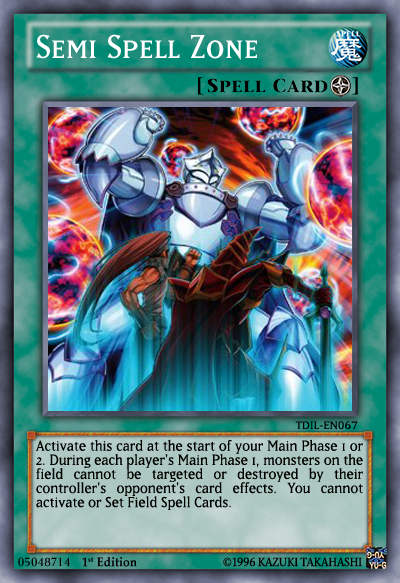 Semi Spell Zone Yugioh Ocg By Yeidenex On Deviantart Semi Spell Zone Yugioh Ocg By Yeidenex On Deviantart