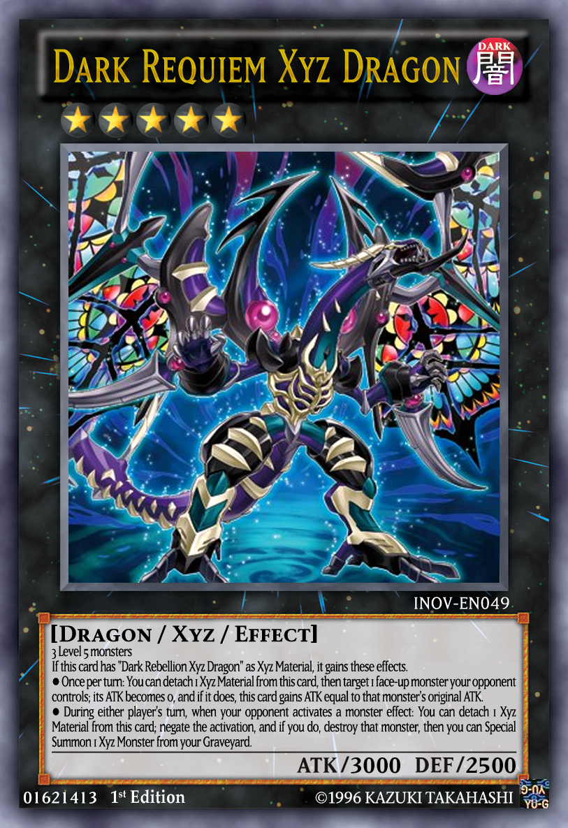 Dark Requiem Xyz Dragon Yugioh OCG