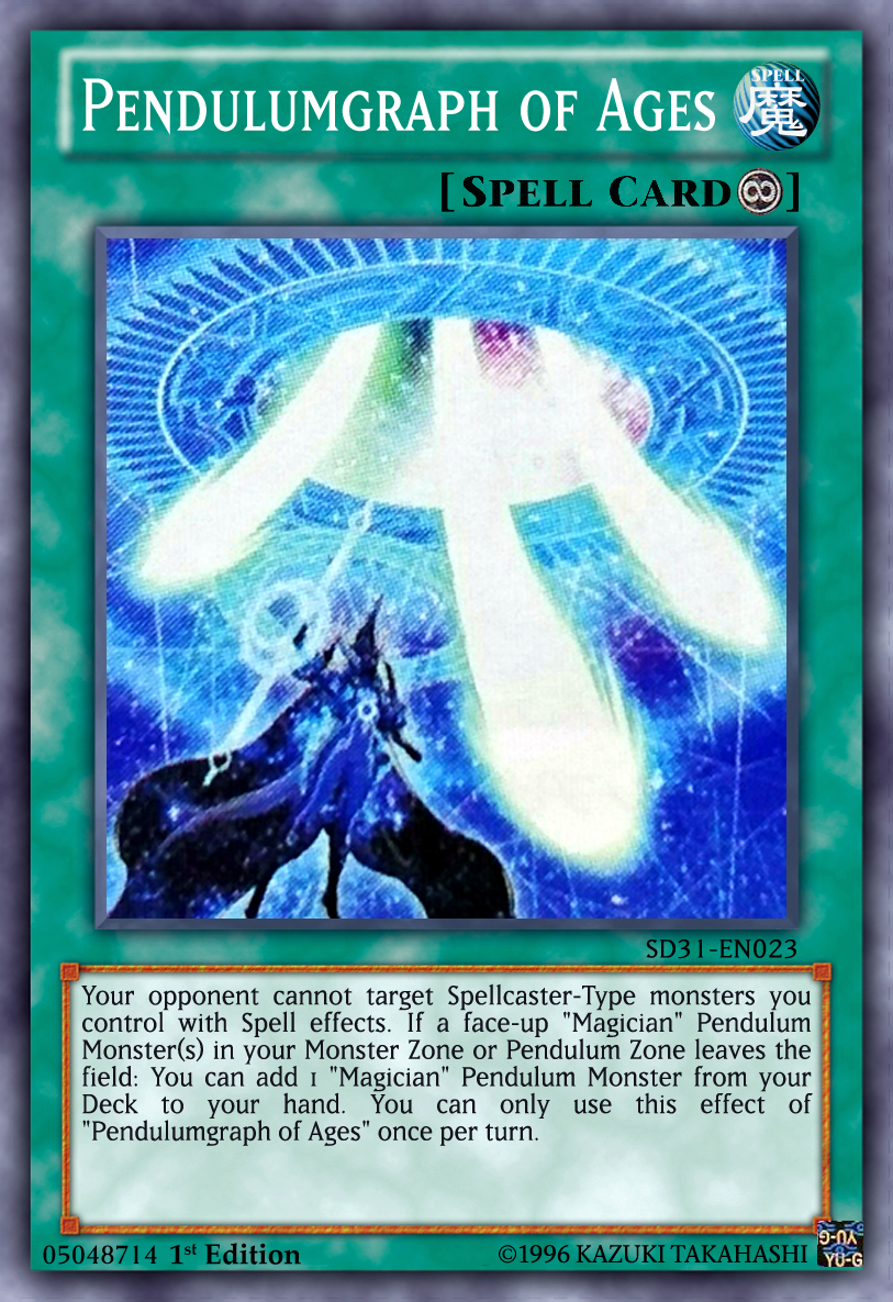 Pendulumgraph of Ages Yugioh OCG