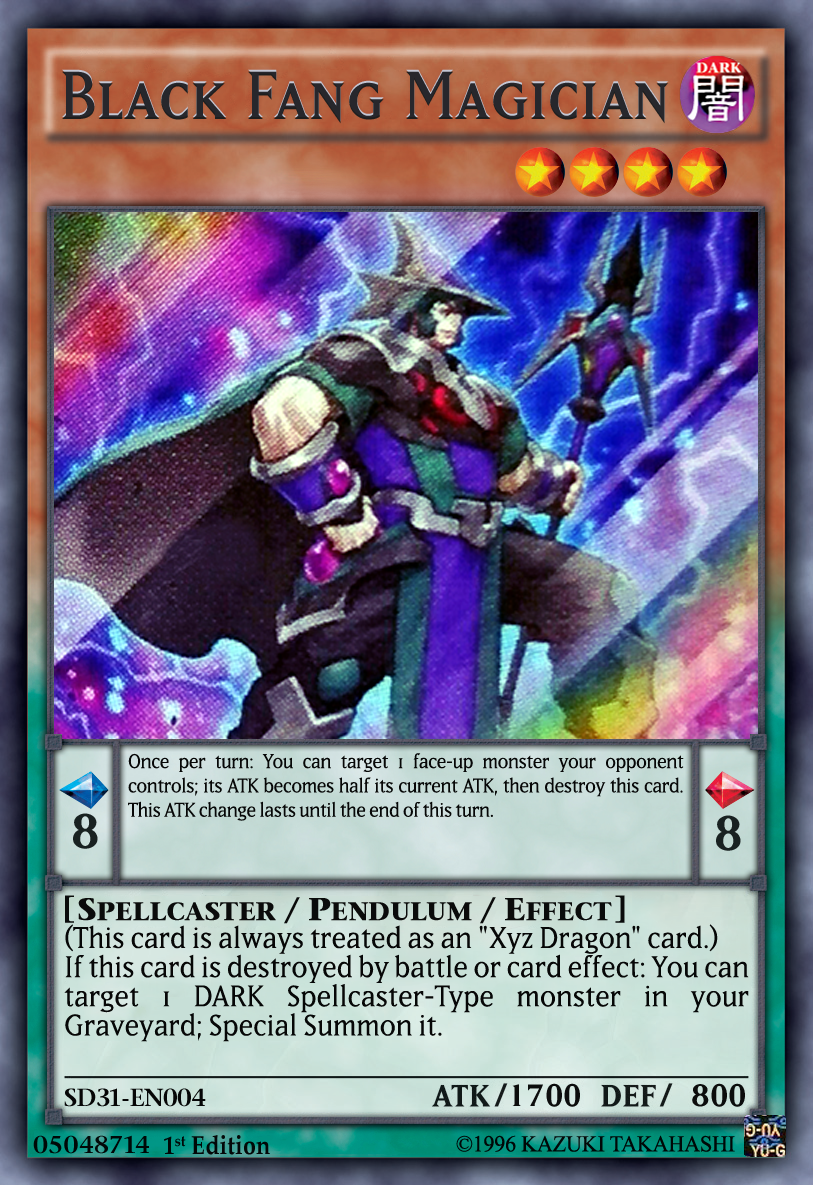 Black Fang Magician Yugioh OCG