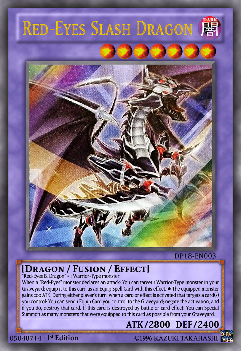 Red-Eyes Slash Dragon Yugioh