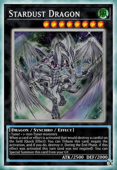 Stardust Dragon Paradox Yugioh