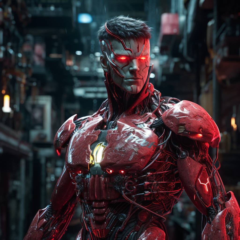 Cyborg The Flash by IvizianMedia on DeviantArt