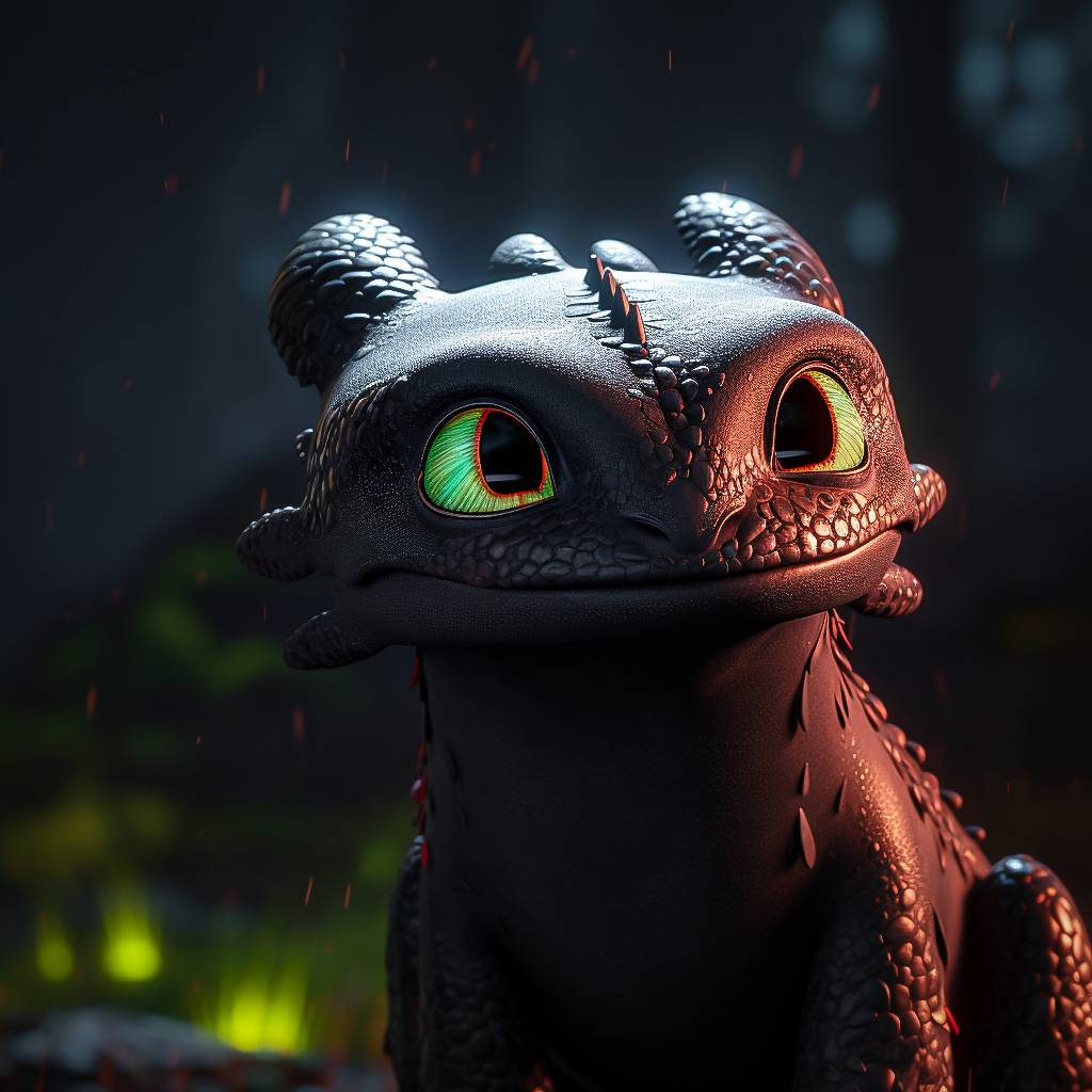 Toothless, How to Train your Dragon V2 by IvizianMedia on DeviantArt