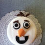 Olaf face cake