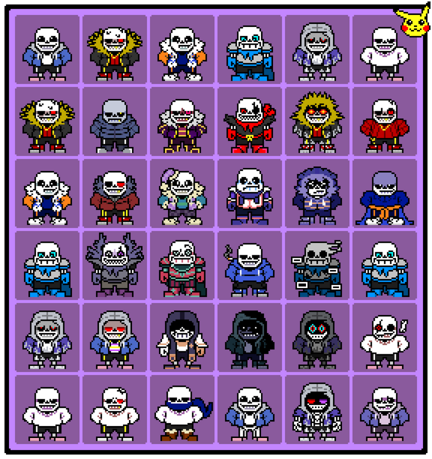 Overworld AU Chart by ElectricBananaRat on DeviantArt