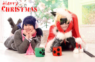 Miraculous Ladybug and Chat Noir (Merry Christmas)