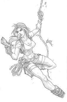 sketch Lara