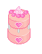 Pink Cake Deviantart PINK CAKE by penguin-cube on DeviantArt