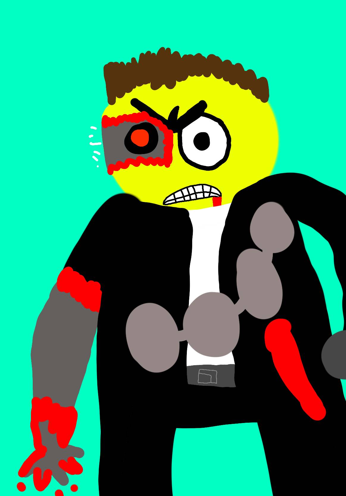 Terminator Rusting Terminator (Damaged) by isacbatman03 on DeviantArt