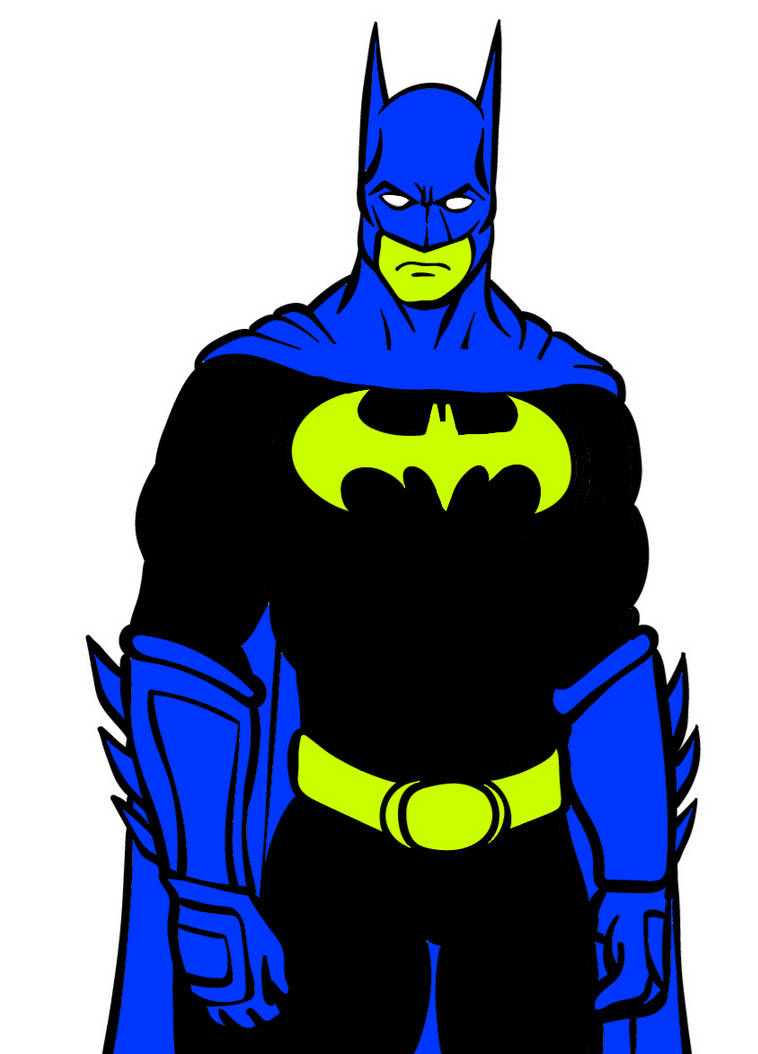 Batman Coloring Style by isacbatman03 on DeviantArt