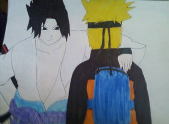 Naruto and Sasuke