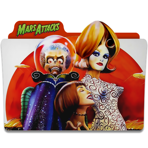 Mars Attacks Folder Icon