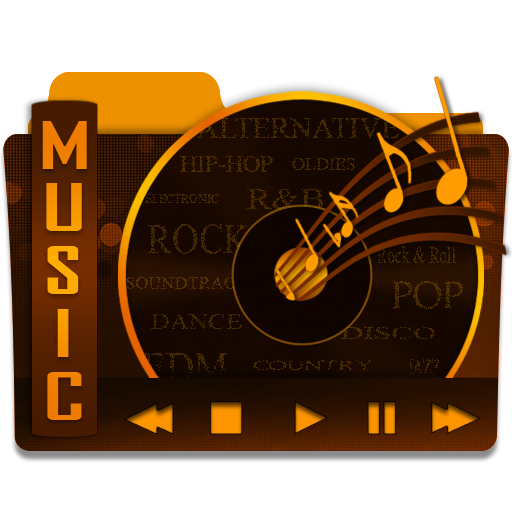 Music Folder Icon by mikromike on DeviantArt