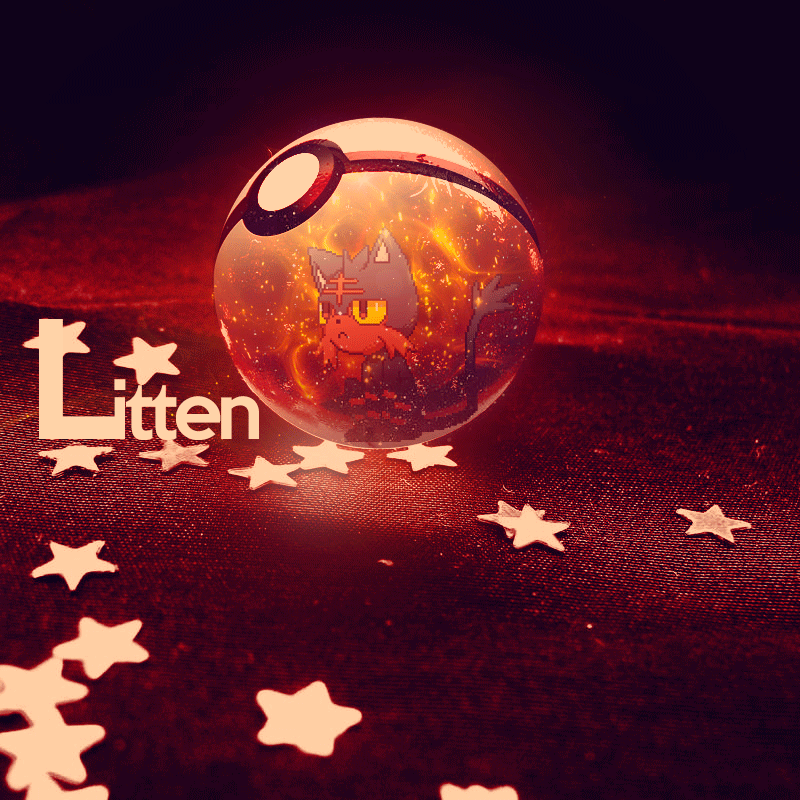 Pokeball litten online