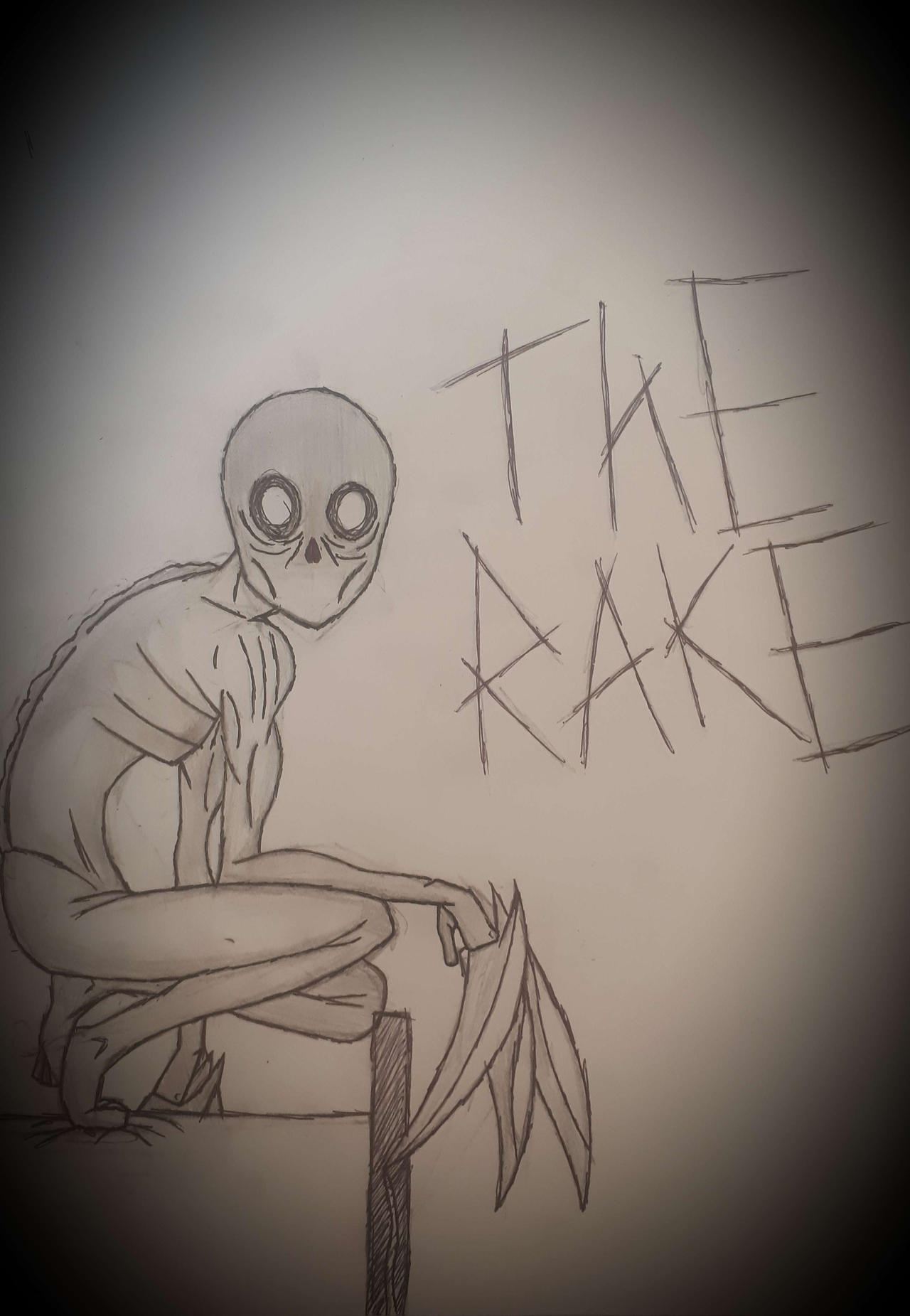 His name is The Rake” (Creepypasta Drawin