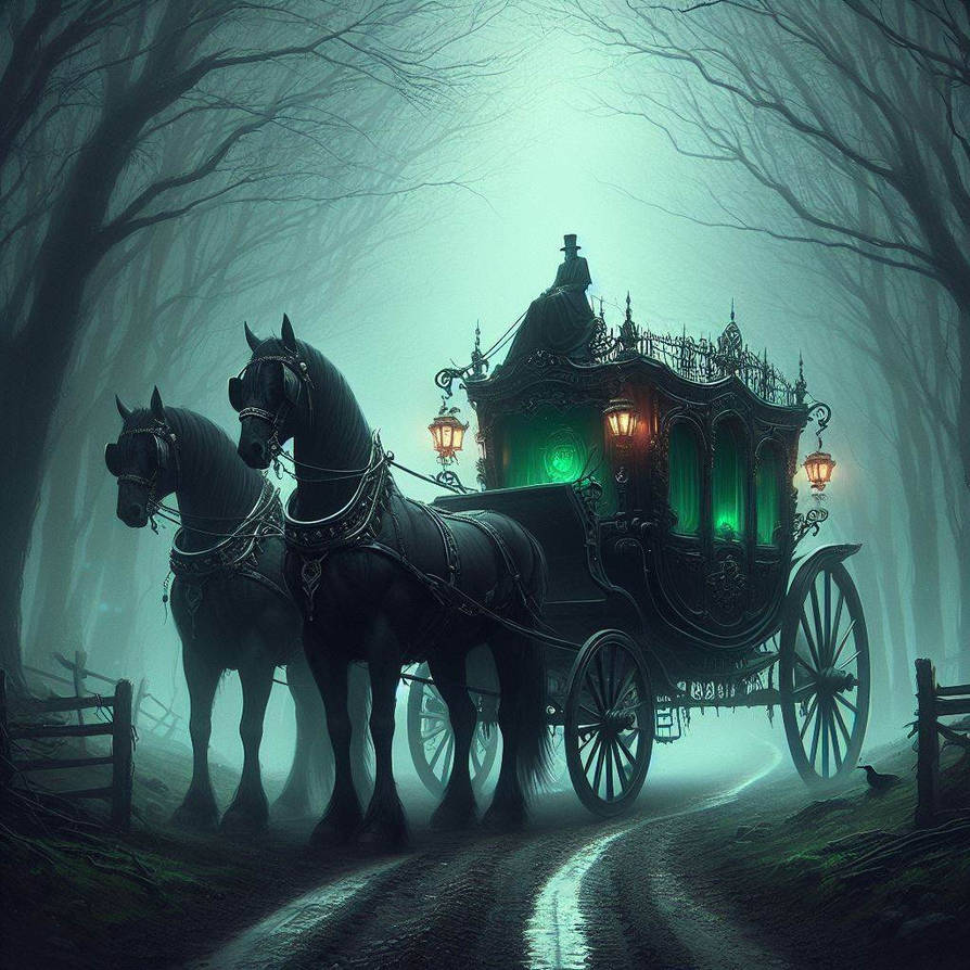 The Black Carriage Ride by ChefChronos on DeviantArt