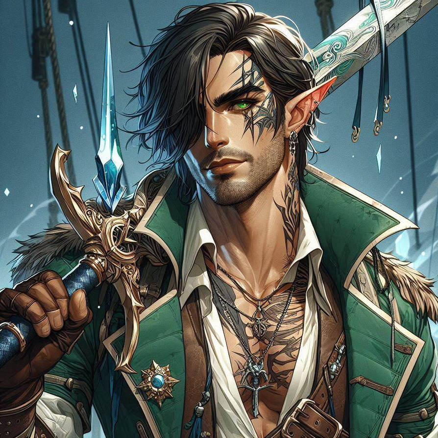 Elf Sea Captain by ChefChronos on DeviantArt