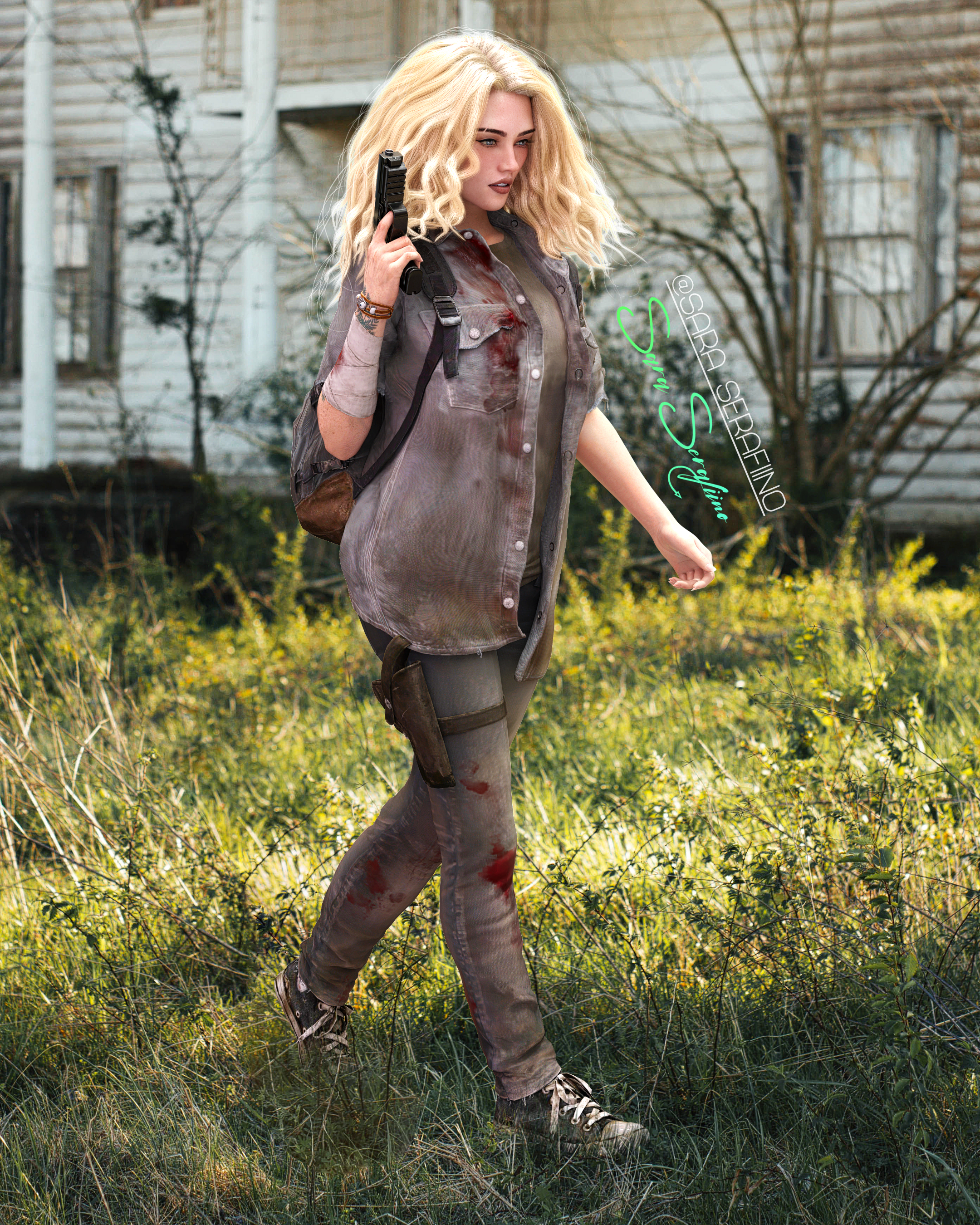 The Last of Us Ellie Cosplay Costume - Ycosplay