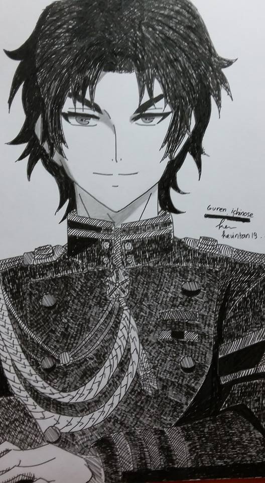 Guren ichinose fanart <3 : r/OwarinoSeraph