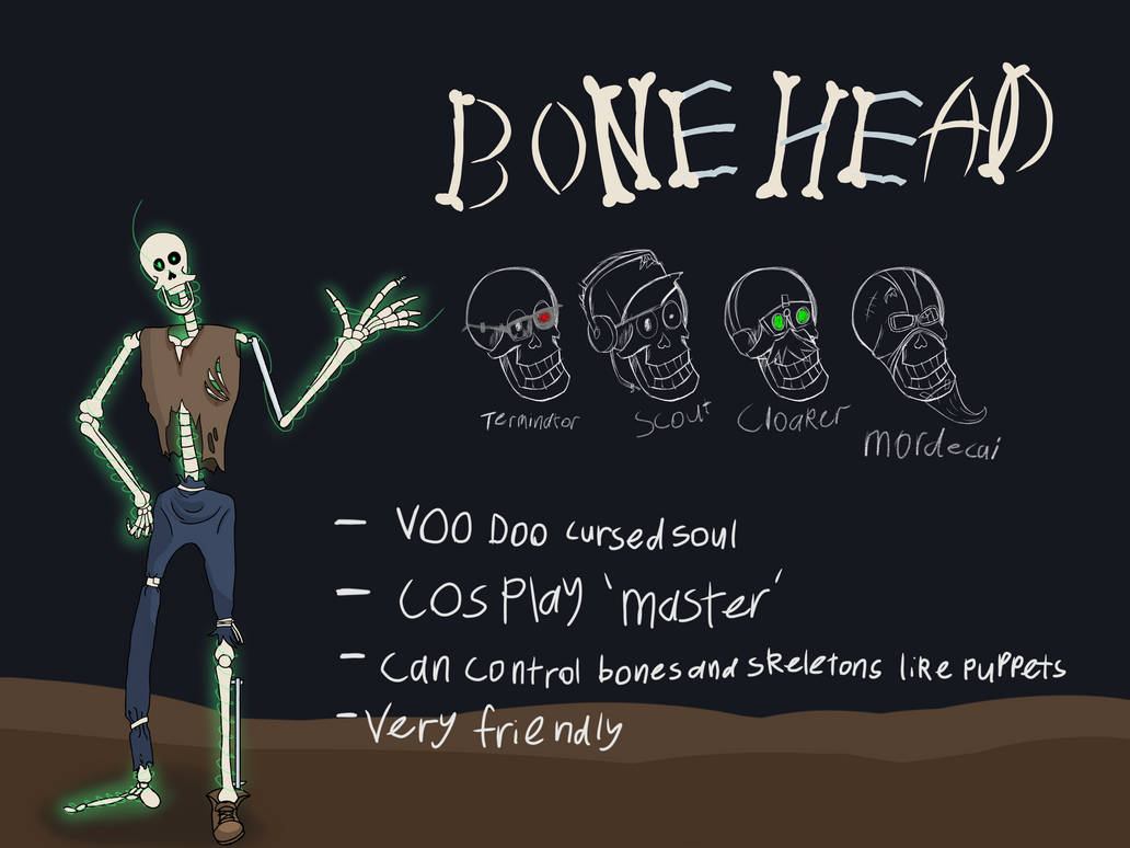 Bonehead Pfp Bone head (OC) by JohnMeatstick on DeviantArt