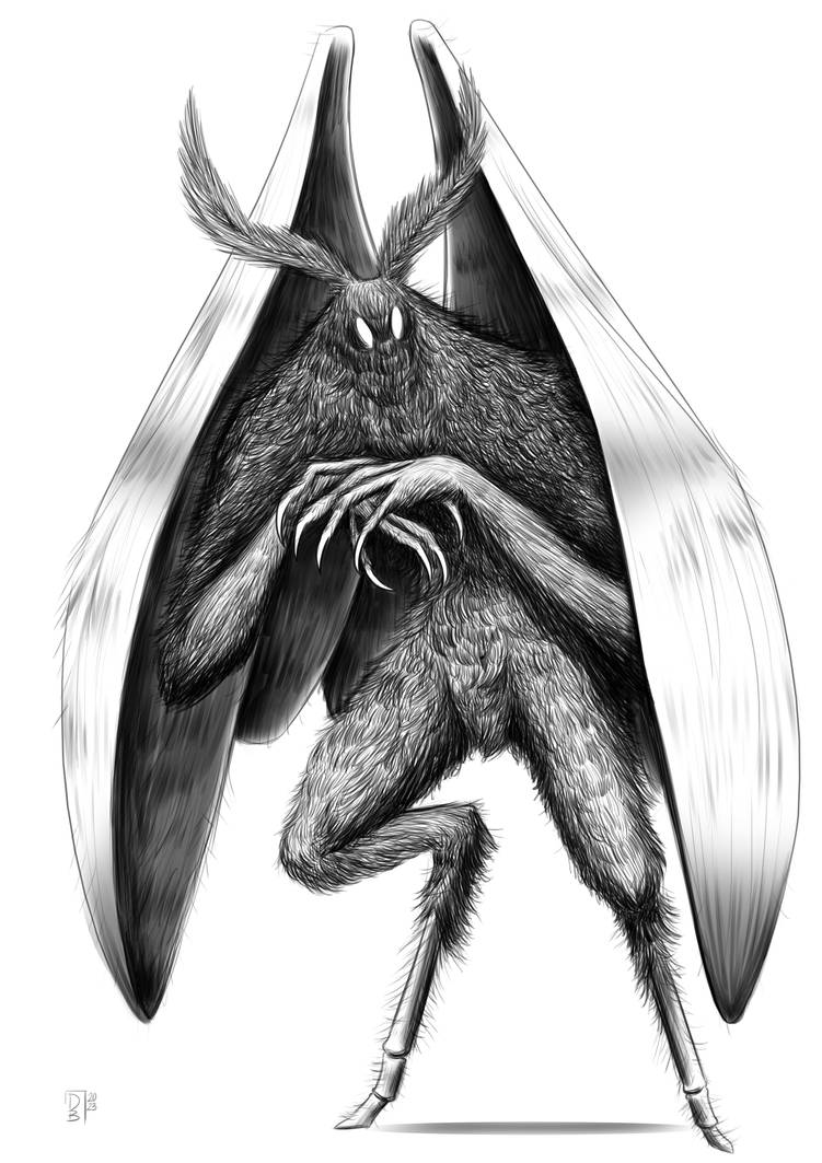 Mothman by D3-Arts on DeviantArt