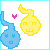 Blue x Yellow Soul Cute Avatar by Stormysunrey