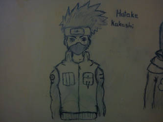 Kakashi on my desk xD