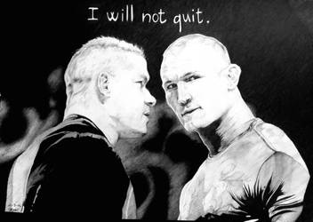 I will not quit.