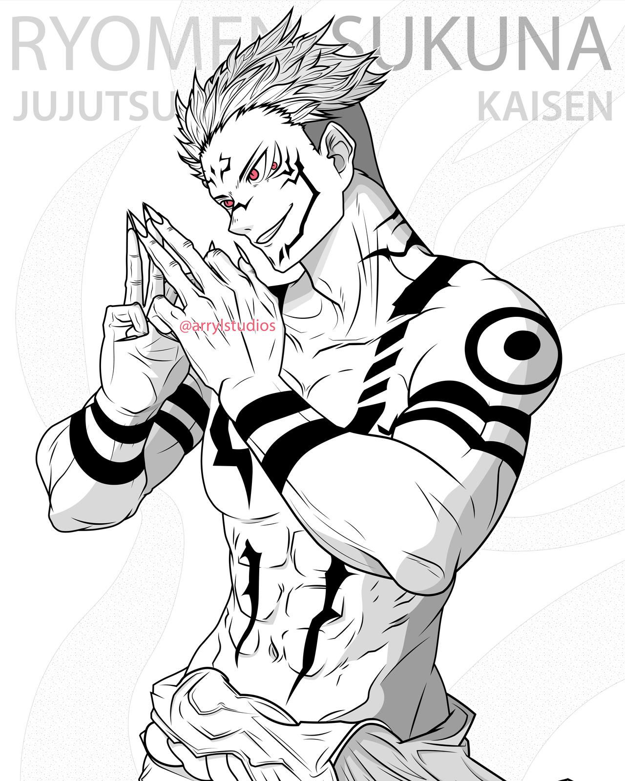 Ryomen Sukuna Jujutsu Kaisen By Arrylstudios On DeviantArt ryomen-sukuna-jujutsu-kaisen-by-arrylstudios-on-deviantart