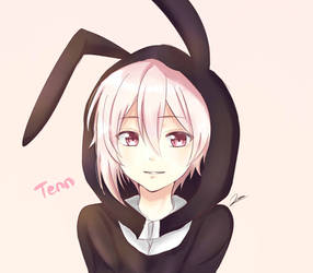 [ IDOLiSH7 ] Rabbit Hoodie Kujo Tenn