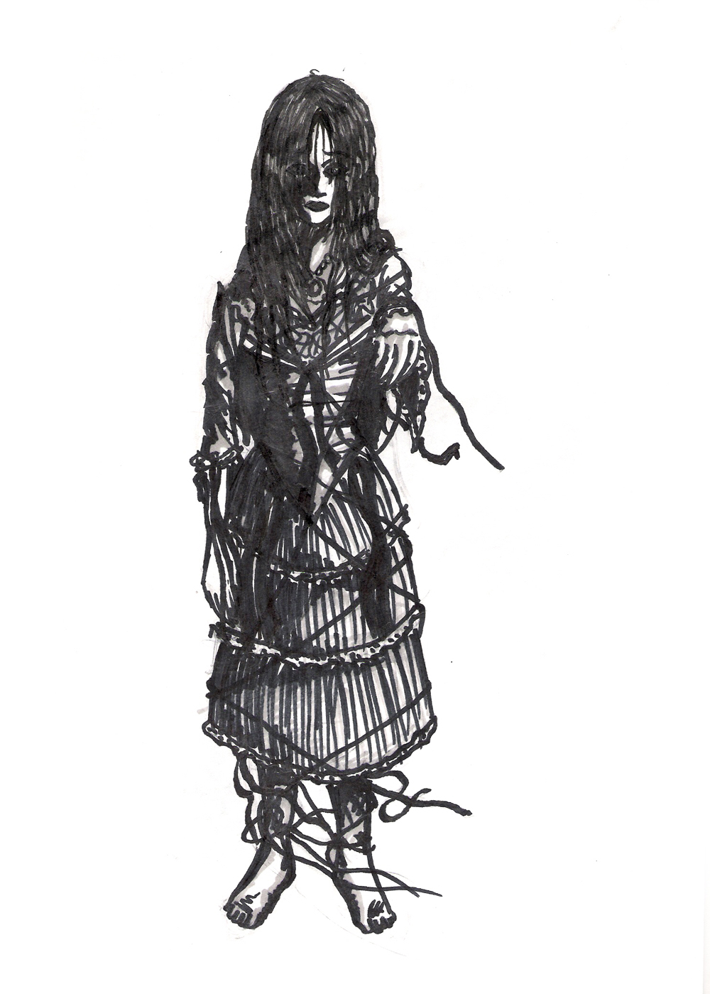 Lonely girl by ArmSock666