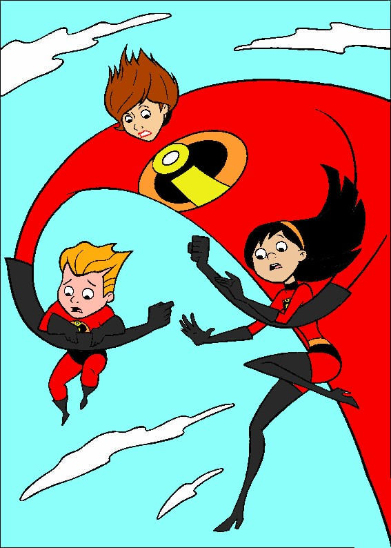 ElastiGirl Coloring Page By Lasticlover On DeviantArt