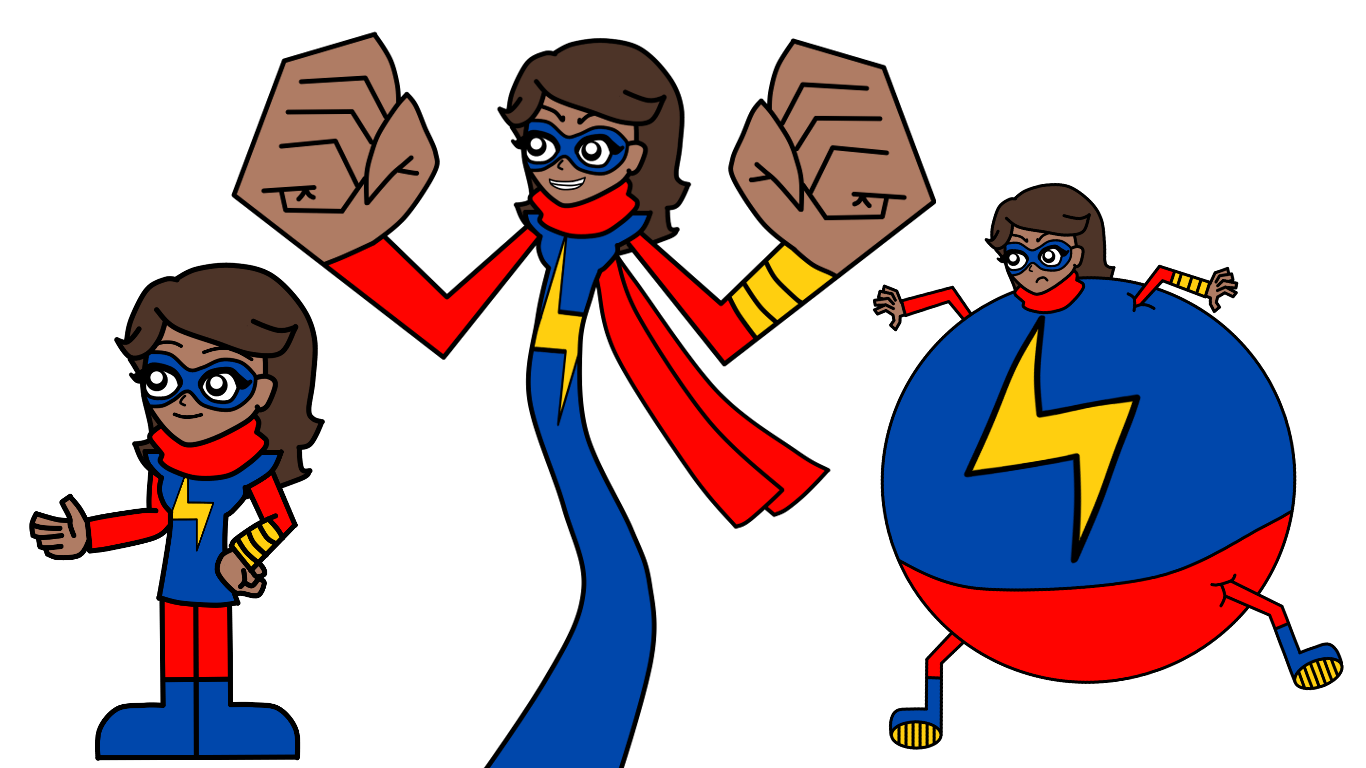 Ms. Marvel (Marvel: Battleworld Design) by lasticlover on DeviantArt