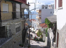 Street on Thassos